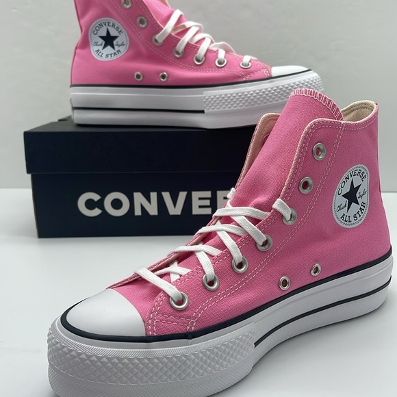 Converse WMNS Platform Sneakers CTAS Lift Hi A08216F
CTAS LIFT HI
PINK/WHITE - Picture 14 of 16